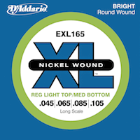D'addario __I EXL165 jbPx[X XL Nickel Round Wound 045-105