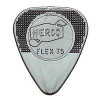 JIM DUNLOP HERCO NYLON FLAT PICK FLEX 75