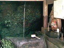 大岩日石寺の藤水2