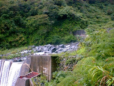 十二貫野用水取水口