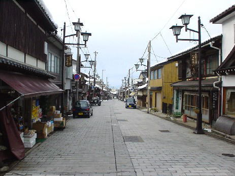 木彫りの里 井波八日町通り