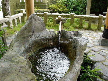 有磯神社の御用水1